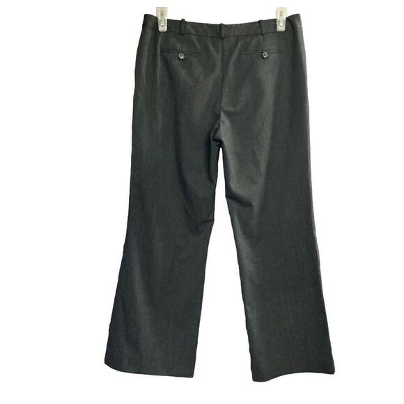 Jones New York Women’s Wool Blend Stretch Straight Leg Pants Gray Size 12 Petite - Picture 2 of 7